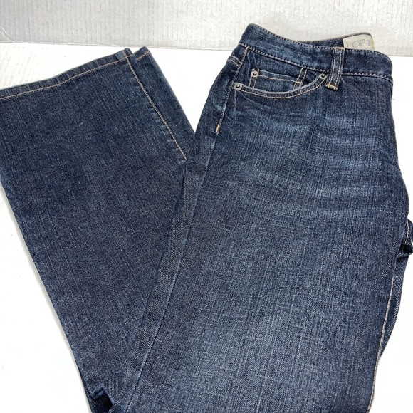 LOFT Denim - Loft Women's Jeans Curvy Boot Dark Blue Size 2 P